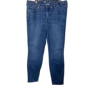 Torrid Medium Blue Ankle Jeans